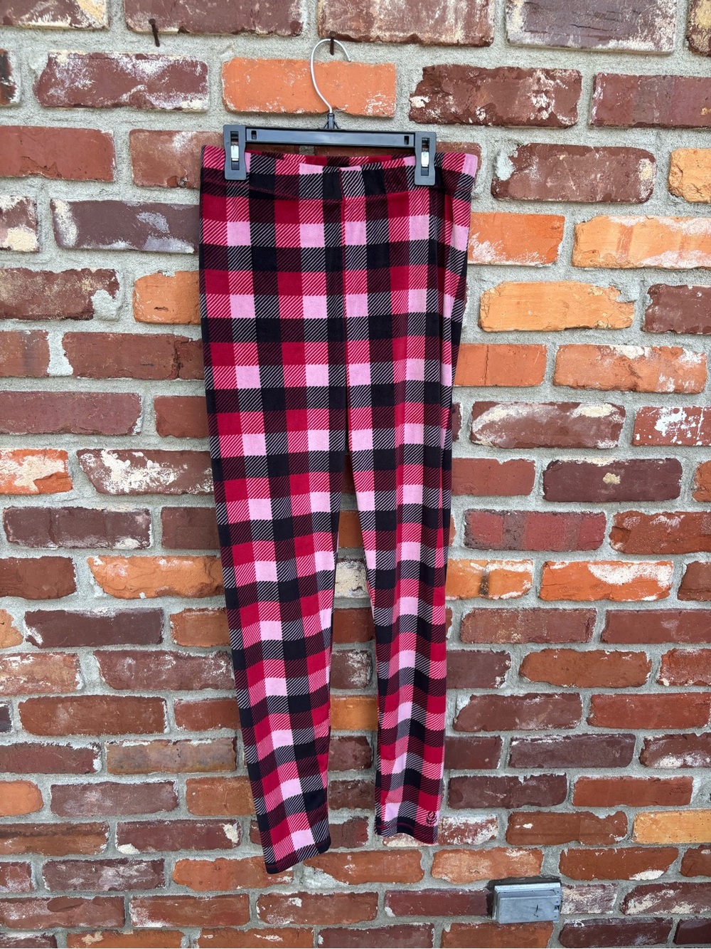 EUC Cuddl Duds Plaid Fleece Pajama Pants